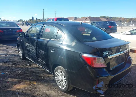 2022 Mitsubishi Mirage G4 Black Edition/Es/Le from USA, damaged, VIN ML32FUFJ8NHF01893